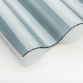 Polycarbonate Solid Sheet Clear, Translucent Corrugated Curved Polycarbonate Roofing Sheets